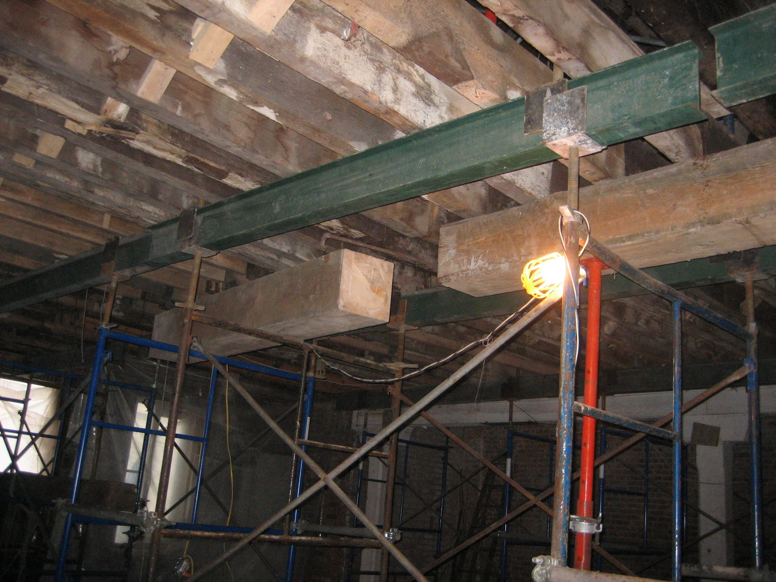 Shrinking post blocks — before fix